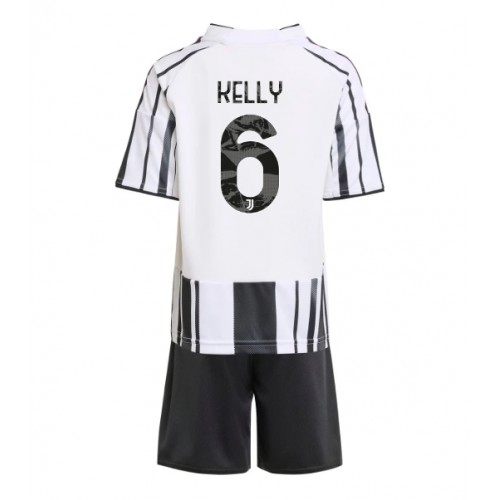 Dětský fotbalový dres Juventus Lloyd Kelly #6 2025-26 Domácí Krátký Rukáv (+ trenýrky)